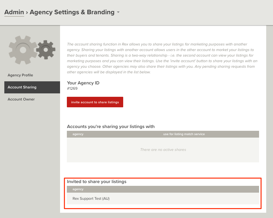 Rex_-_Admin_-_Agency_Settings___Branding_-_Account_Sharing.png